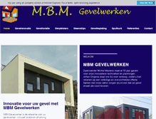 Tablet Screenshot of mbmgevelwerken.be